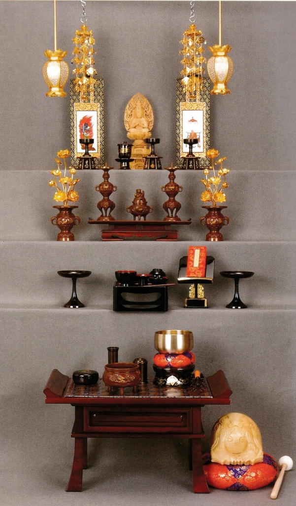 真言宗　仏壇の飾り方