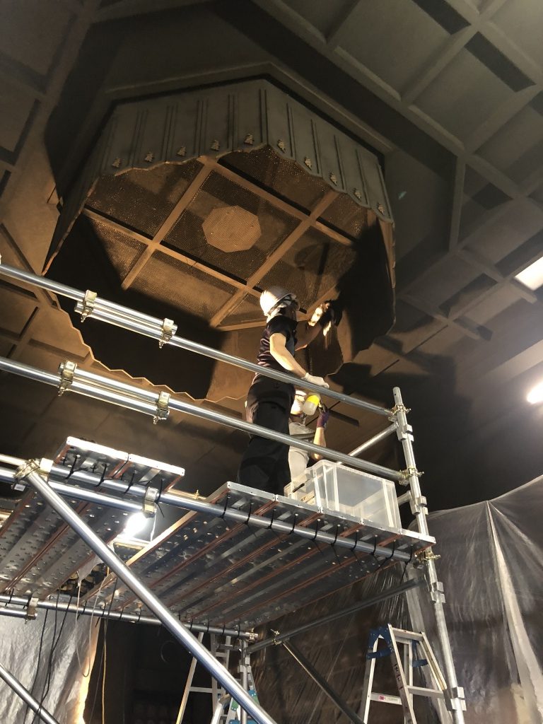 寺院仏具天蓋クリーニング