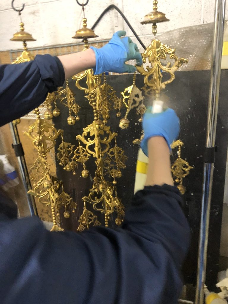 寺院仏具洗浄修復幢幡