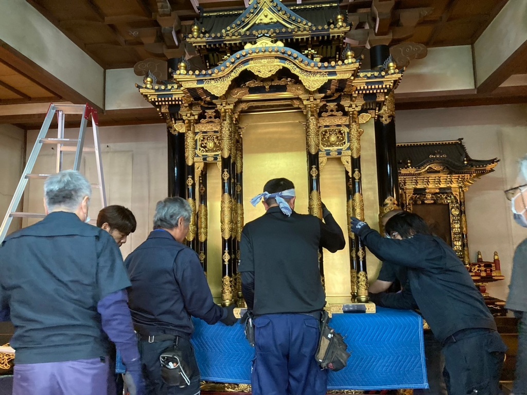 寺院仏具クリーニング