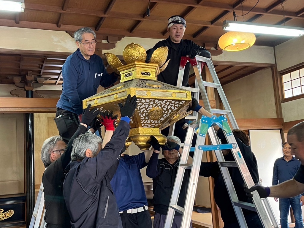 寺院仏具修復
